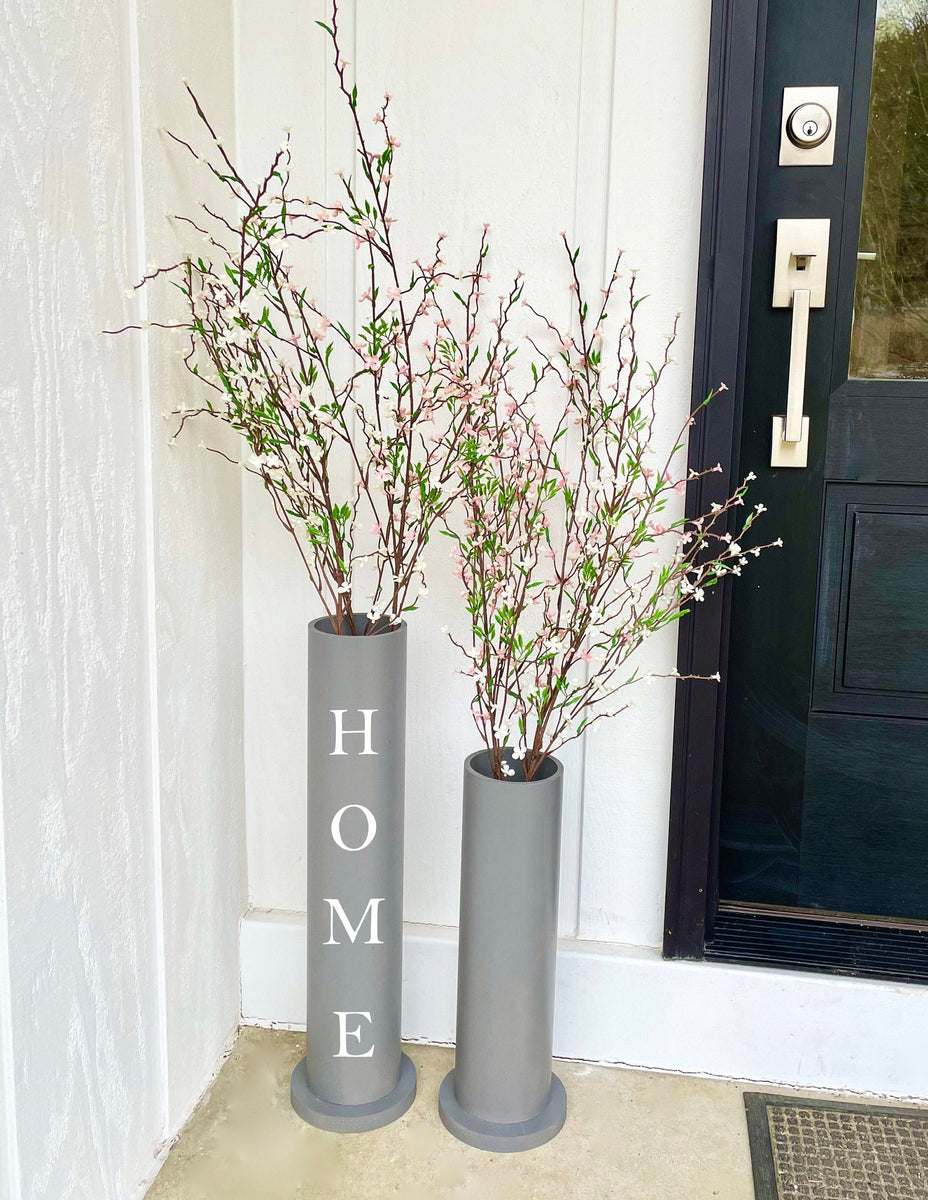 Porch decor, Large floor vases, Personalized Mother's day gift, Housew