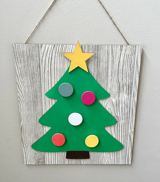Personalized grandparent gift from grandkids, Family Christmas tree