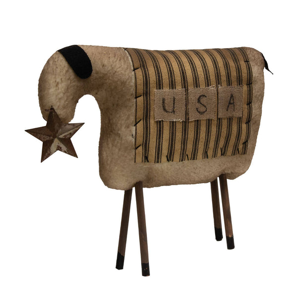 USA Sheep Decorative Tabletop Doll