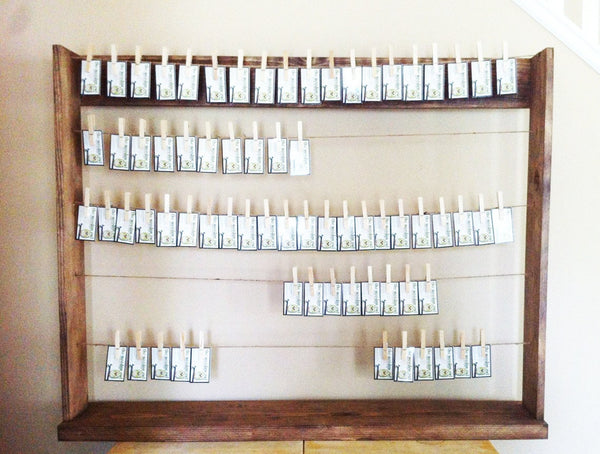 Rustic place card holder, rustic wedding, wooden card holder, escort card holder, distressed wood, reclaimed wood, seating chart, wedding