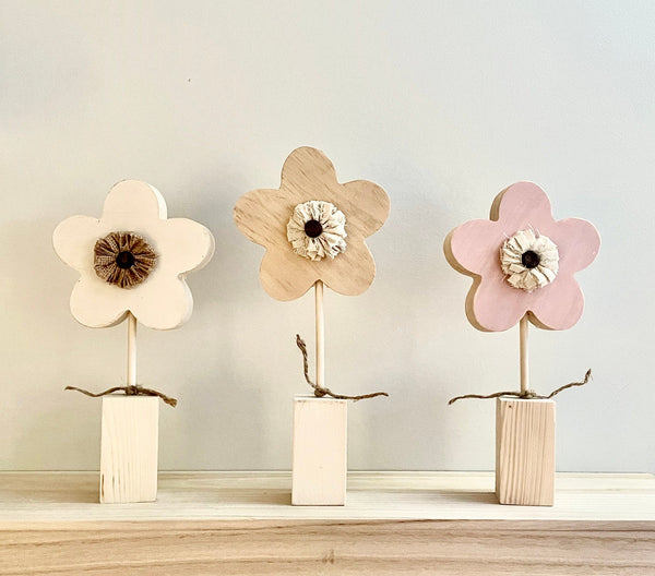 Gray wooden planter box, Wood flower centerpiece, table box, farmhouse, Mother's day gift, Easter, Wood flowers, Nursery decor, Hostess gift