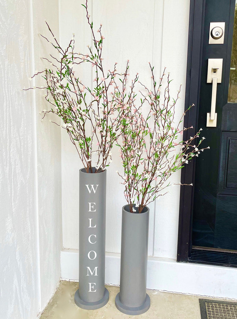 Porch decor, Large floor vases, Personalized Mother's day gift