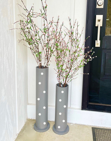 Porch decor, Large floor vases, Personalized Mother's day gift, Housewarming