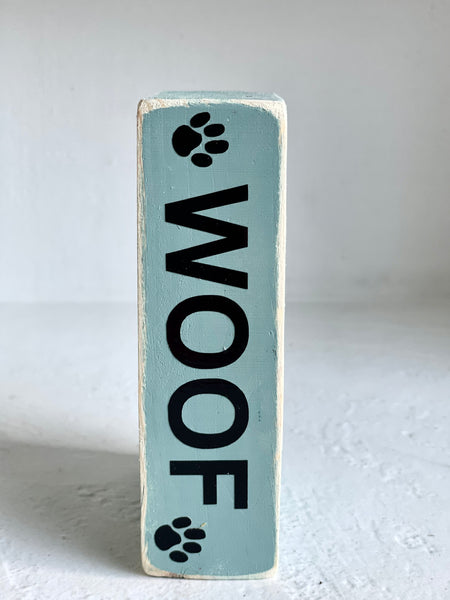 Dog themed tiered tray sign, Wooden book, Gift for dog lover, tiered tray decor, Life is better with dogs, Housewarming gift