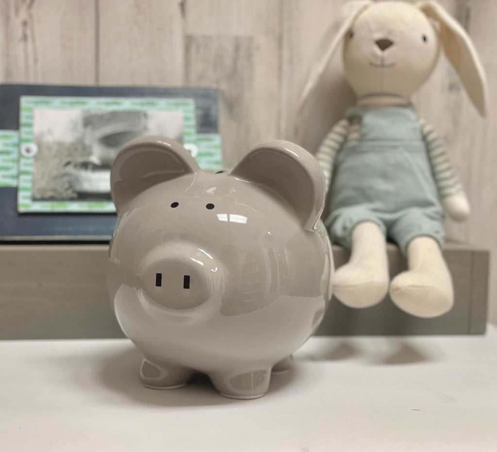 Personalized Piggy Bank Baby Piggy Bank Baby Gift Baby Boy Savings
